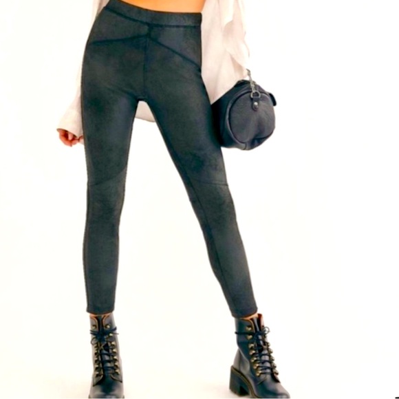 Free People Pants - Free People vegan suede leggings